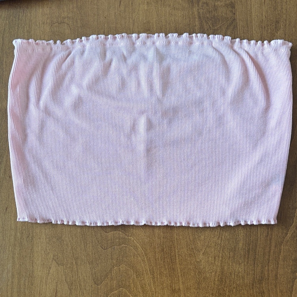 SHEIN Pink Tube Top